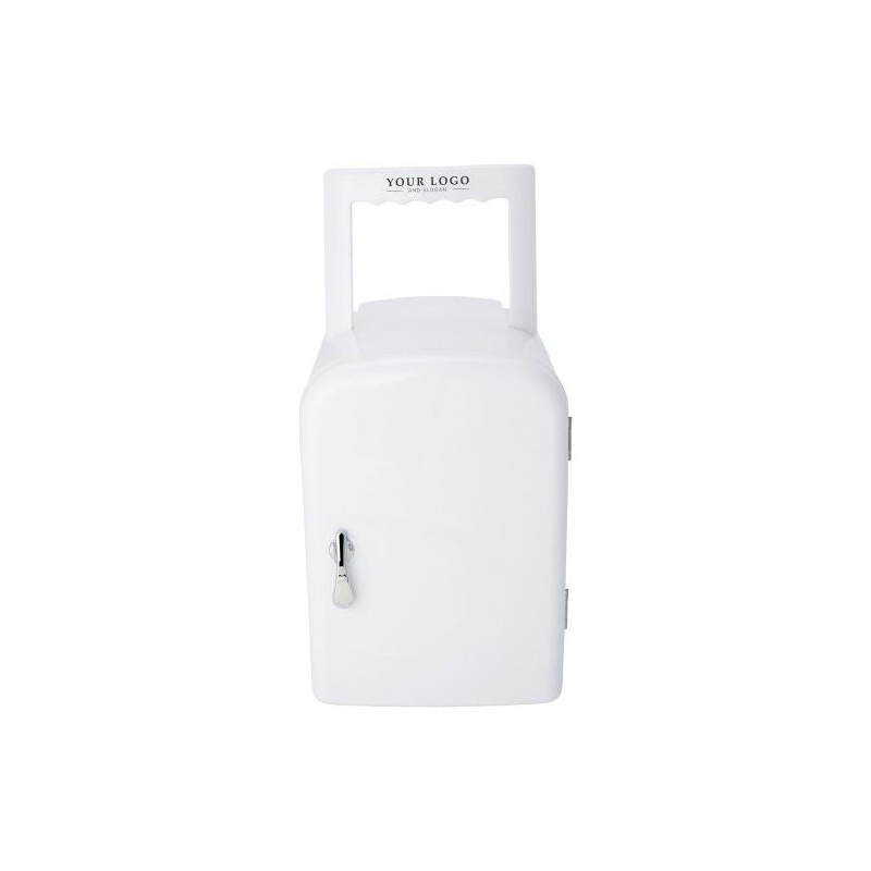 Mini Réfrigérateur Économique Personnalisé 4L de Fraîcheur Kaleida Matières : plastique Couleurs : blanc impression haute défini