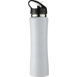 Gourde isotherme personnalisée double paroi 500 ml Teresa Matières : silicone Couleurs : blanc