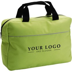 Sacoche en polyester personnalisée pour congrès Niam Matières : polyester Couleurs : noir livraison express 24h 48h