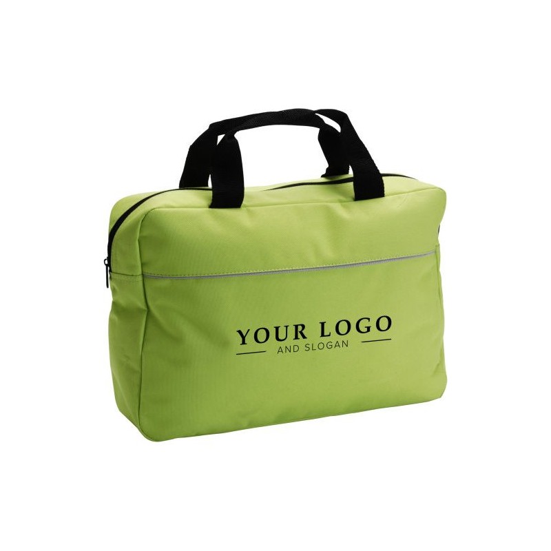 Sacoche en polyester personnalisée pour congrès Niam Matières : polyester Couleurs : noir livraison express 24h 48h
