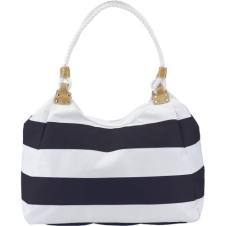 Sac de plage personnalisable en polyester - Christopher Matières : polyester Couleurs : blanc
