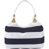 Sac de plage personnalisable en polyester - Christopher Matières : polyester Couleurs : blanc personnalisable avec votre logo