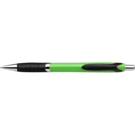 Stylo bille publicitaire en plastique, Thiago Matières : plastique Couleurs : vert goodies entreprise design