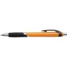 Stylo bille publicitaire en plastique, Thiago Matières : plastique Couleurs : orange personnalisable avec votre logo