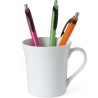 Stylo bille publicitaire en plastique, Thiago Matières : plastique Couleurs : orange goodies publicitaire durable