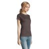 T-Shirt Femme Personnalisé 190g Confort et Style - Imperial Women Matières : coton Taille textile : XL Couleurs : gris foncé mar