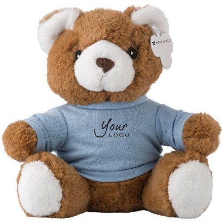 Peluche Personnalisée 'Ours' Alessandro personnalisable avec votre logo