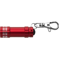 Porte-clés en aluminium pratique et personnalisable avec torche Anna Matières : métal Couleurs : vert clair goodies entreprise d