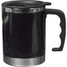 Mug isotherme en acier inoxydable personnalisable Gabi Matières : acier inoxydable Couleurs : noir