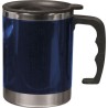 Mug isotherme en acier inoxydable personnalisable Gabi Matières : acier inoxydable Couleurs : noir impression haute définition