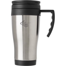 Mug isotherme personnalisé pratique Dev Matières : métal Couleurs : bleu livraison express 24h 48h