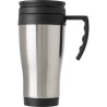 Mug isotherme personnalisé pratique Dev Matières : métal Couleurs : argenté personnalisable avec votre logo