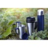 Mug isotherme personnalisé pratique Dev Matières : métal Couleurs : argenté cadeau client original