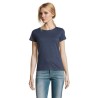 T-Shirt Femme Personnalisé 190g Confort et Style - Imperial Women Matières : coton Taille textile : XL Couleurs : bleu denim cad