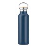 Bouteille isotherme double paroi 750ml personnalisée - Helsinki Matières : acier inoxydable Couleurs : bleu marine cadeau client
