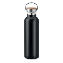 Bouteille isotherme double paroi 750ml personnalisée - Helsinki Matières : acier inoxydable Couleurs : bleu marine 2