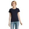 T-Shirt Femme Personnalisé 190g Confort et Style - Imperial Women Matières : coton Taille textile : M Couleurs : french navy cad
