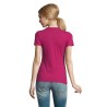 T-Shirt Femme Personnalisé 190g Confort et Style - Imperial Women Matières : coton Taille textile : XXL Couleurs : fuchsia cadea