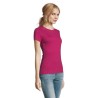 T-Shirt Femme Personnalisé 190g Confort et Style - Imperial Women Matières : coton Taille textile : XXL Couleurs : fuchsia goodi