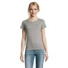 T-Shirt Femme Personnalisé 190g Confort et Style - Imperial Women Matières : coton Taille textile : L Couleurs : gris chiné good
