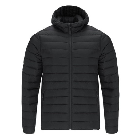Veste personnalisée pas cher Dilax Taille textile : XL Couleurs : noir Matières : polyester recyclé impression haute définition