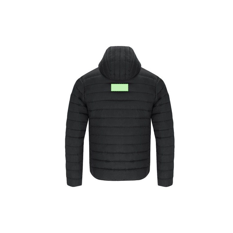 Veste personnalisée pas cher Dilax Taille textile : M Couleurs : noir Matières : polyester recyclé objet publicitaire robuste