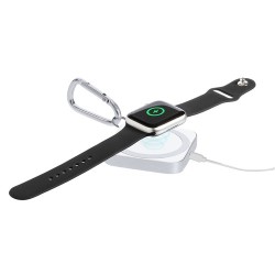 Chargeur personnalisé pas cher Hidmon Matières : aluminium Couleurs : blanc marquage laser ultra précis