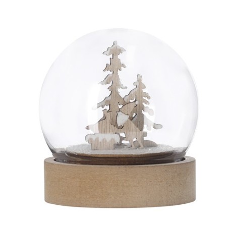 Ornement de Noël personnalisé pas cher Cemayer Matières : MDF Couleurs : naturel