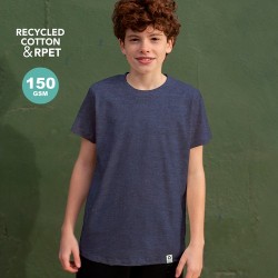 T-Shirt Enfant Éco-responsable Personnalisé pas cher - Bandul Matières : coton recyclé Taille textile : 4/5 ans Couleurs : gris 2