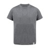T-Shirt Enfant Éco-responsable Personnalisé pas cher - Bandul Matières : coton recyclé Taille textile : 10/12 ans Couleurs : gri