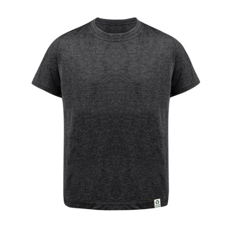 T-Shirt Enfant Éco-responsable Personnalisé pas cher - Bandul Matières : coton recyclé Taille textile : 10/12 ans Couleurs : gri