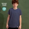 T-Shirt Enfant Éco-responsable Personnalisé pas cher - Bandul Matières : coton recyclé Taille textile : 4/5 ans Couleurs : noir 