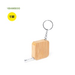 Mètre à Ruban Écologique Précis Personnalisé en Bambou 1m Axler