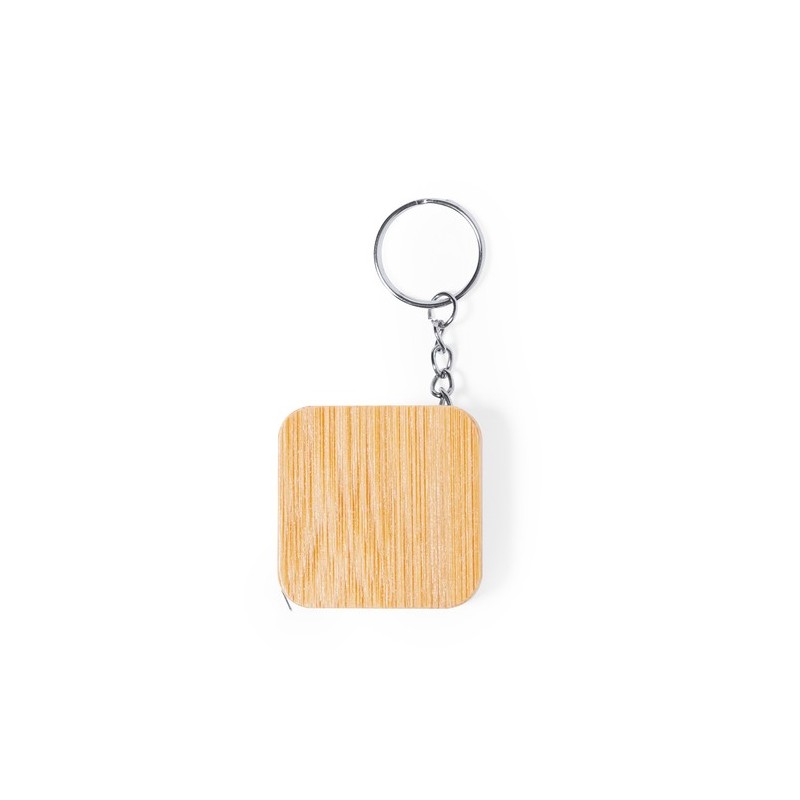 Mètre à Ruban Éco-responsable Précis Personnalisé en Bambou 1m Axler Matières : bambou personnalisable avec votre logo
