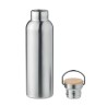 Bouteille isotherme double paroi 750ml personnalisée - Helsinki Matières : acier inoxydable Couleurs : argenté mat objet promoti