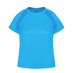 T-Shirt Femme Personnalisé Confortable et Performant - Tecnic Sappor Matières : polyester Taille textile : XL Couleurs : jaune o 2
