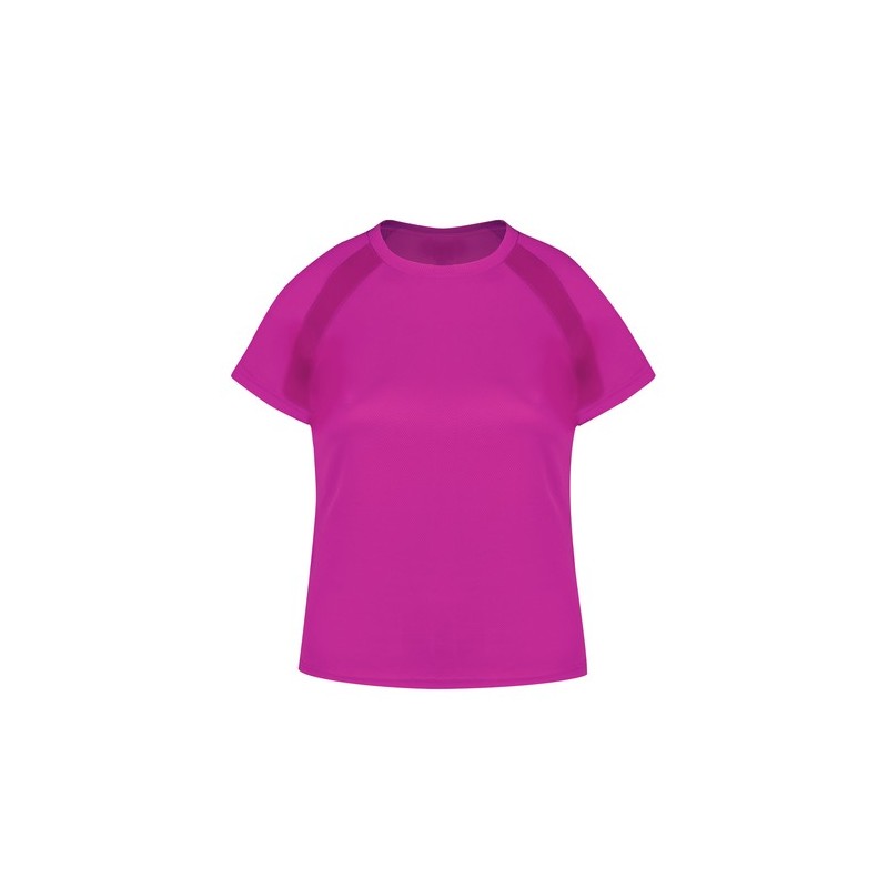 T-Shirt Femme Personnalisé Confortable et Performant - Tecnic Sappor Matières : polyester Taille textile : S Couleurs : bleu cla