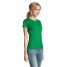 T-Shirt Femme Personnalisé 190g Confort et Style - Imperial Women Matières : coton Taille textile : S Couleurs : vert prairie ca