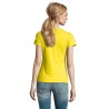 T-Shirt Femme Personnalisé 190g Confort et Style - Imperial Women Matières : coton Taille textile : L Couleurs : jaune citron ob