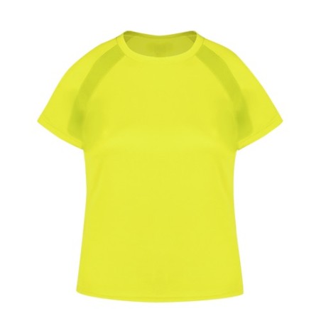 T-Shirt Femme Personnalisé Confortable et Performant - Tecnic Sappor Matières : polyester Taille textile : M Couleurs : noir imp