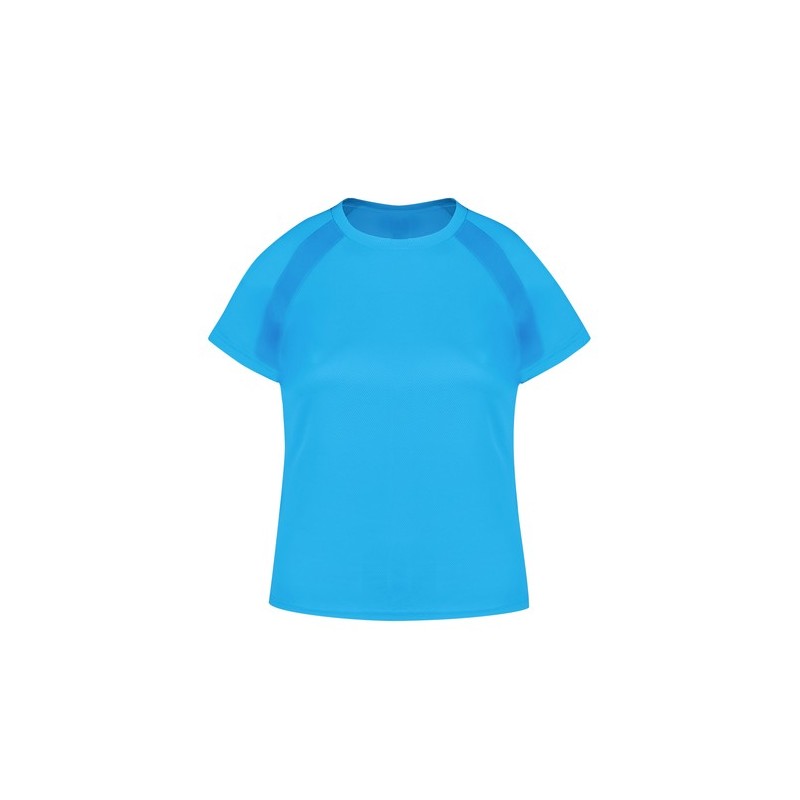 T-Shirt Femme Personnalisé Confortable et Performant - Tecnic Sappor Matières : polyester Taille textile : L Couleurs : bleu cla