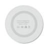 Chargeur sans fil  et efficace WIRELESS PLATO + Matières : ABS Couleurs : blanc cadeau entreprise pas cher
