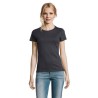 T-Shirt Femme Personnalisé 190g Confort et Style - Imperial Women Matières : coton Taille textile : M Couleurs : gris souris cad