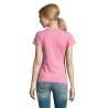 T-Shirt Femme Personnalisé 190g Confort et Style - Imperial Women Matières : coton Taille textile : L Couleurs : rose orchidée o