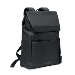 Sac à dos  pour ordinateur DAEGU LAP Matières : PET recyclé Couleurs : noir
