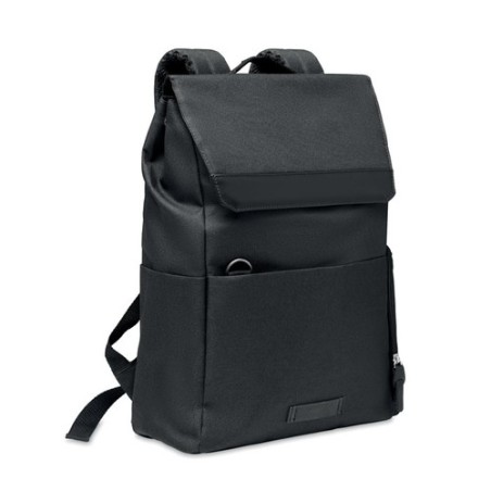 Sac à dos  pour ordinateur DAEGU LAP Matières : PET recyclé Couleurs : noir