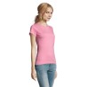 T-Shirt Femme Personnalisé 190g Confort et Style - Imperial Women Matières : coton Taille textile : XL Couleurs : rose orchidée 