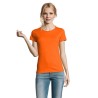 T-Shirt Femme Personnalisé 190g Confort et Style - Imperial Women Matières : coton Taille textile : M Couleurs : orange marquage