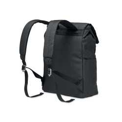 Sac à dos  pour ordinateur DAEGU LAP Matières : PET recyclé Couleurs : noir cadeau entreprise pas cher