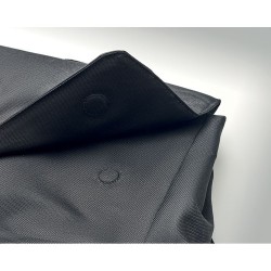 Sac à dos  pour ordinateur DAEGU LAP Matières : PET recyclé Couleurs : noir goodies publicitaire événementiel